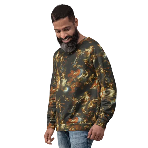 Van Dyck Vortex on a Sweatshirt