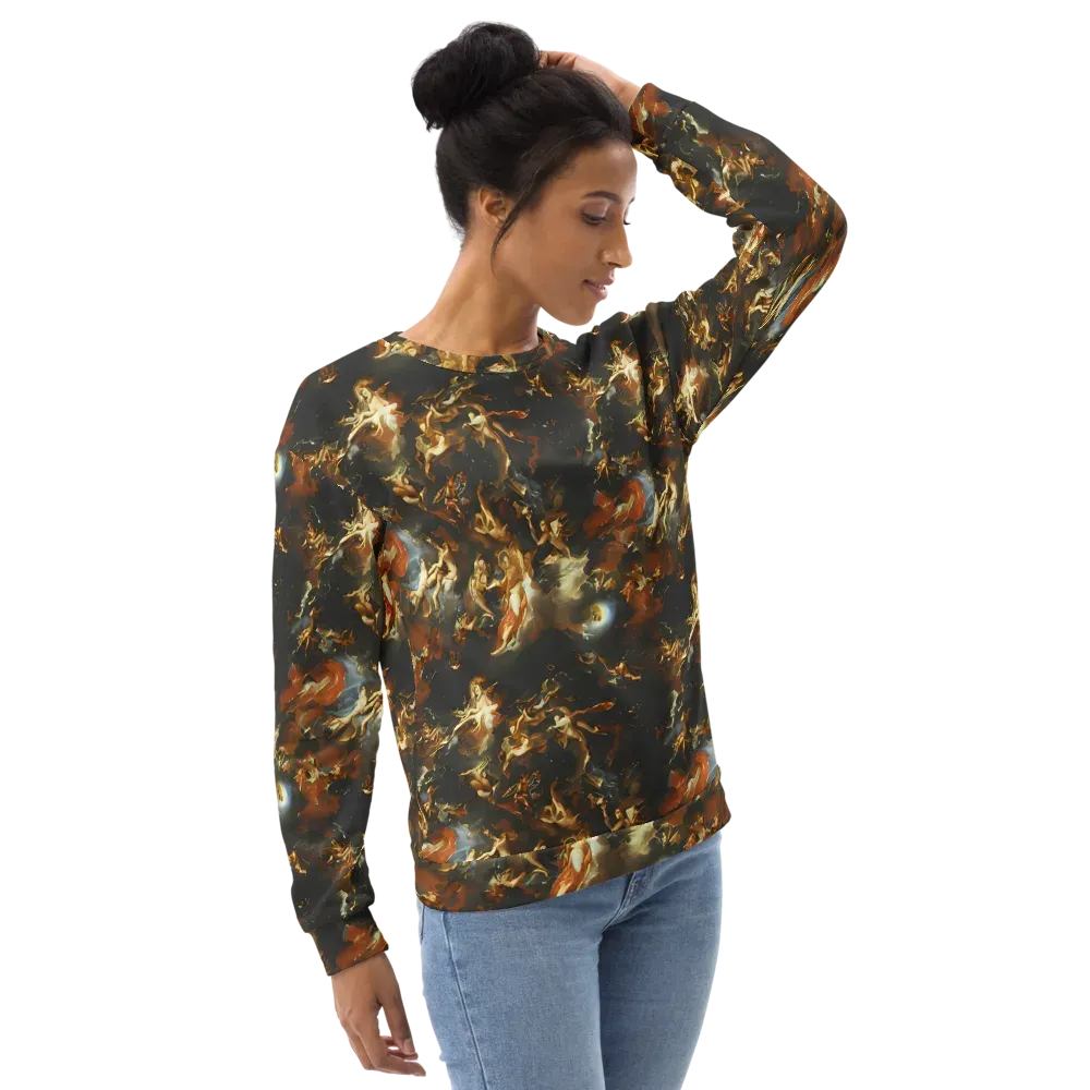Van Dyck Vortex on Sweatshirt — Right Front