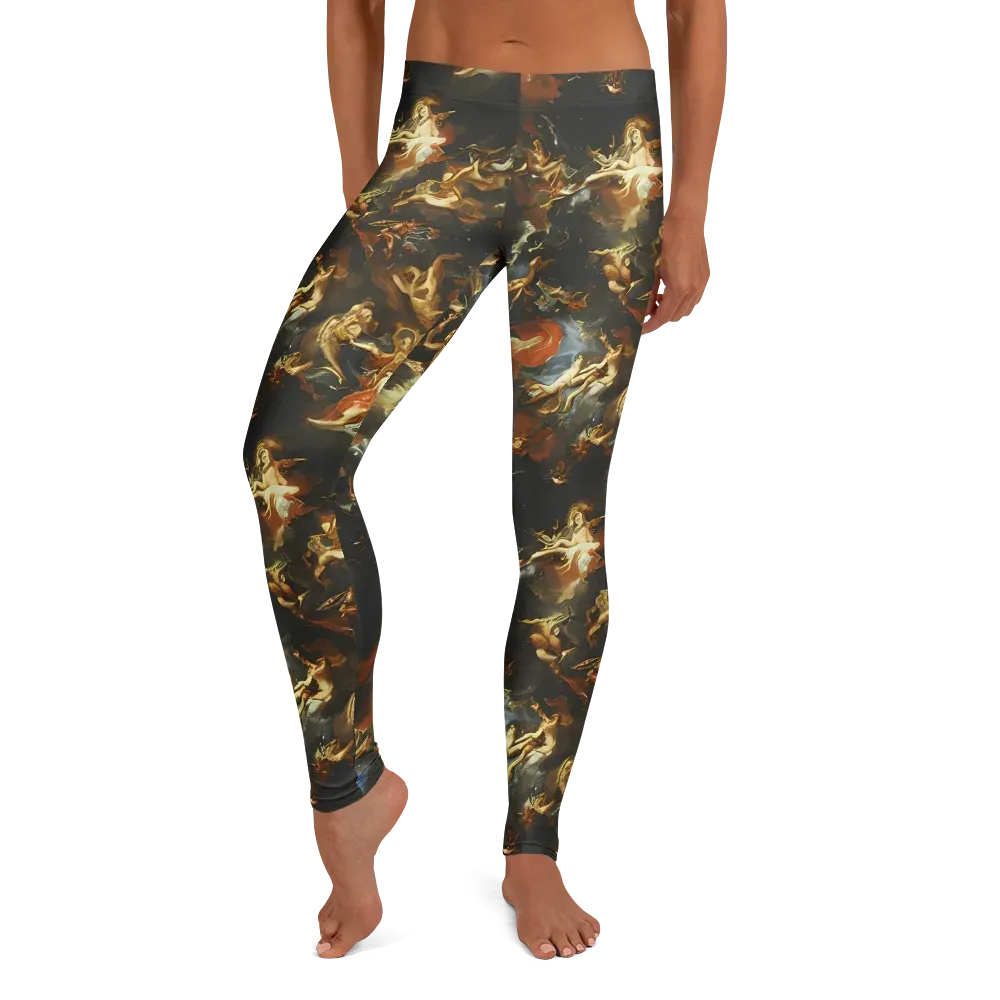 Van Dyck Vortex on Leggings — Front