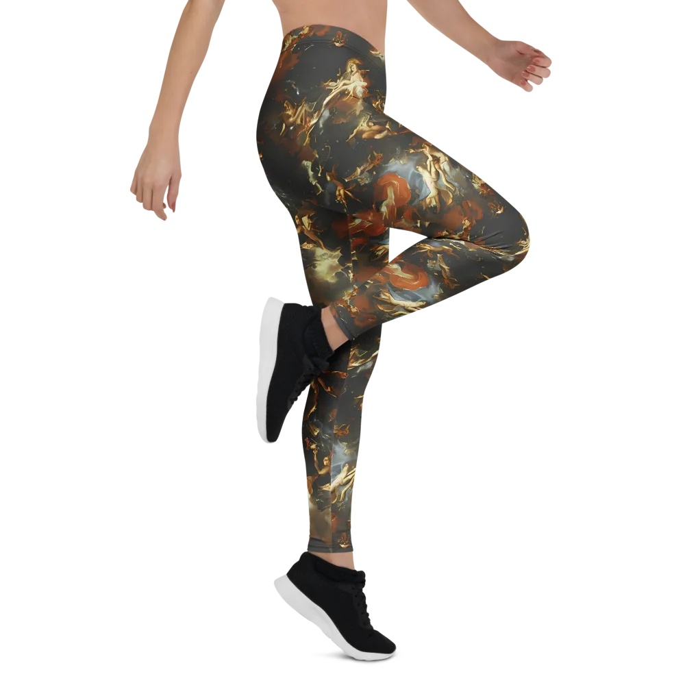 Van Dyck Vortex on Leggings — Right