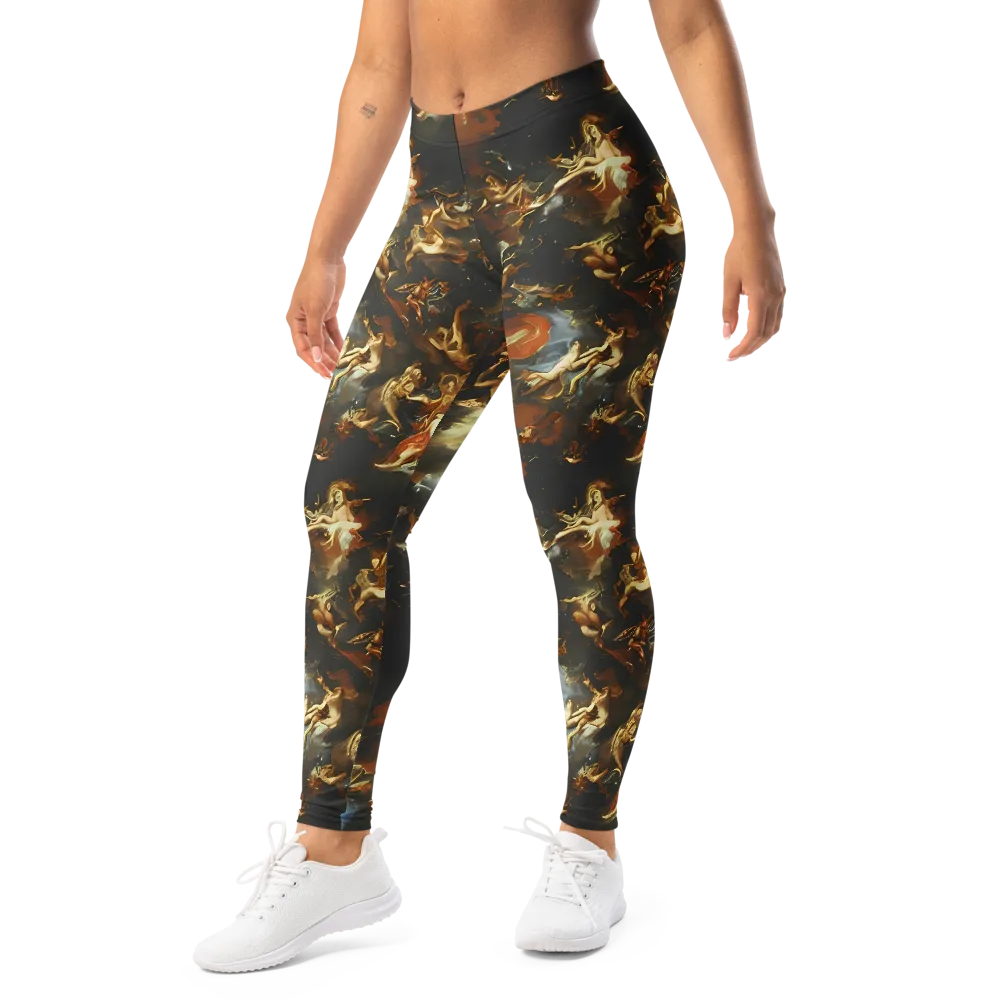 Van Dyck Vortex on Leggings — Left Front