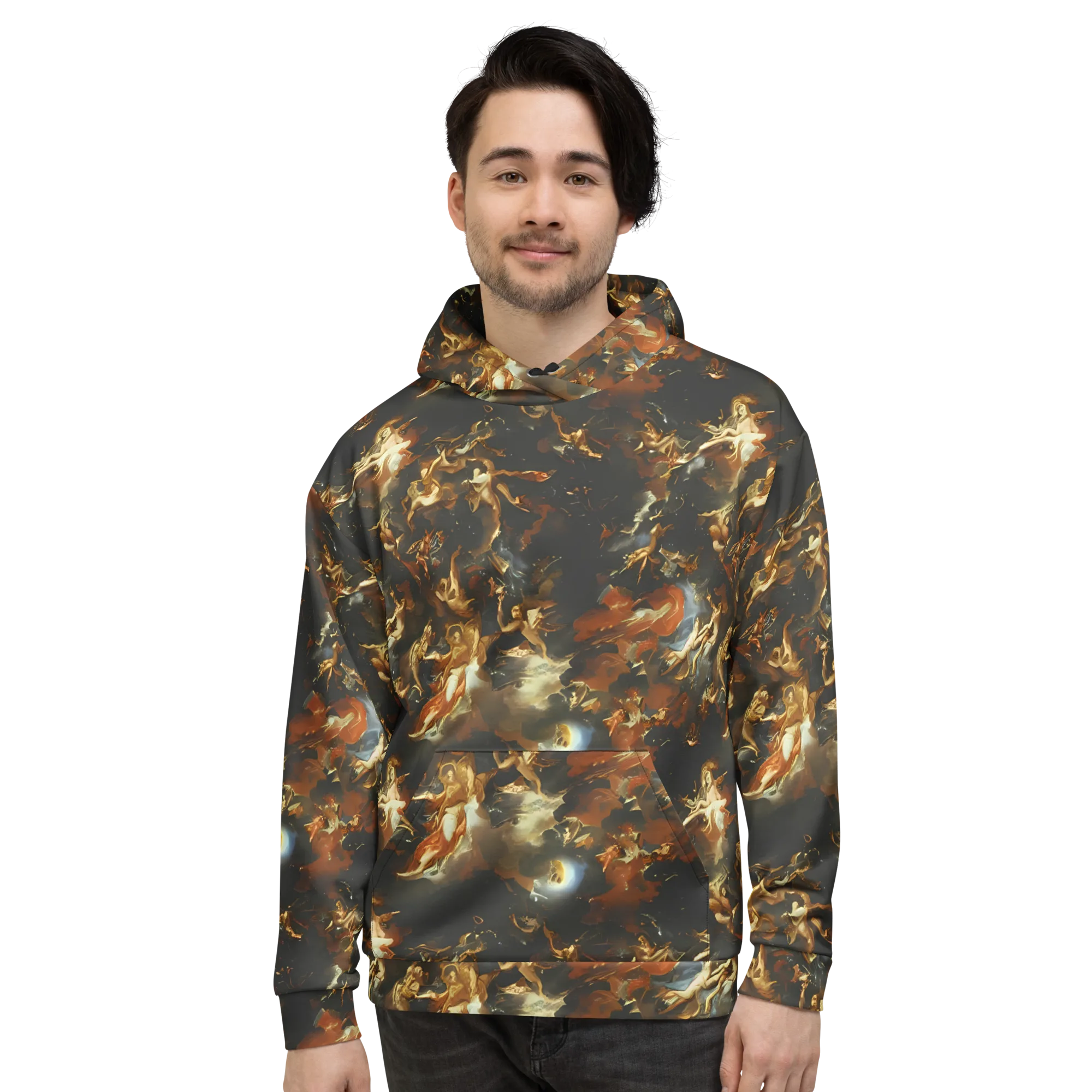 Van Dyck Vortex on Hoodie — Front