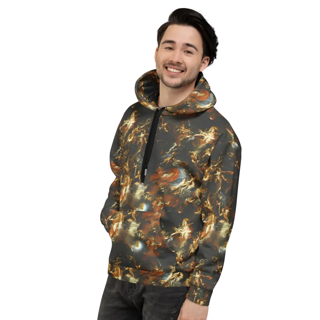 Van Dyck Vortex on Hoodie — Left