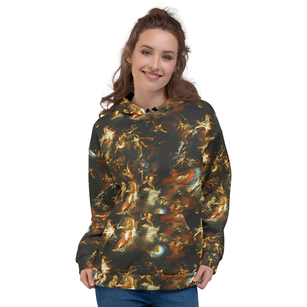 Van Dyck Vortex on Hoodie — Front