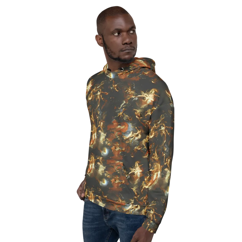 Van Dyck Vortex on Hoodie — Left