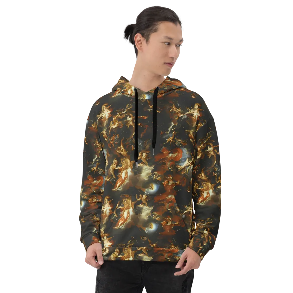 Van Dyck Vortex on Hoodie — Front