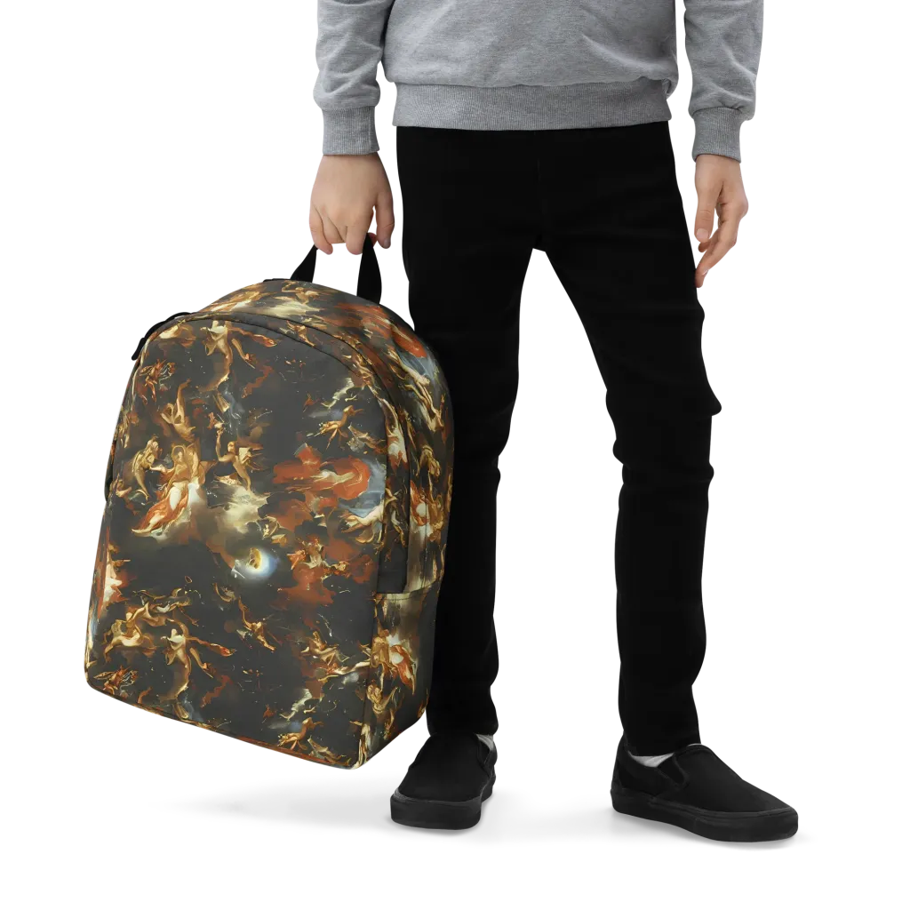 Van Dyck Vortex on Minimalist Backpack — Zoomed-in