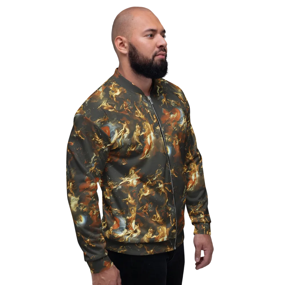 Van Dyck Vortex on Bomber Jacket — Right