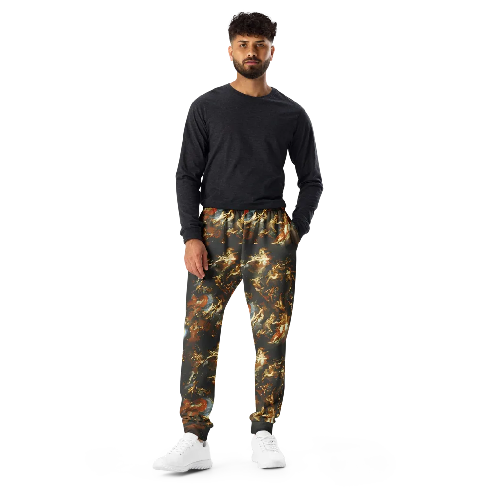 Van Dyck Vortex on Men's Joggers — Front