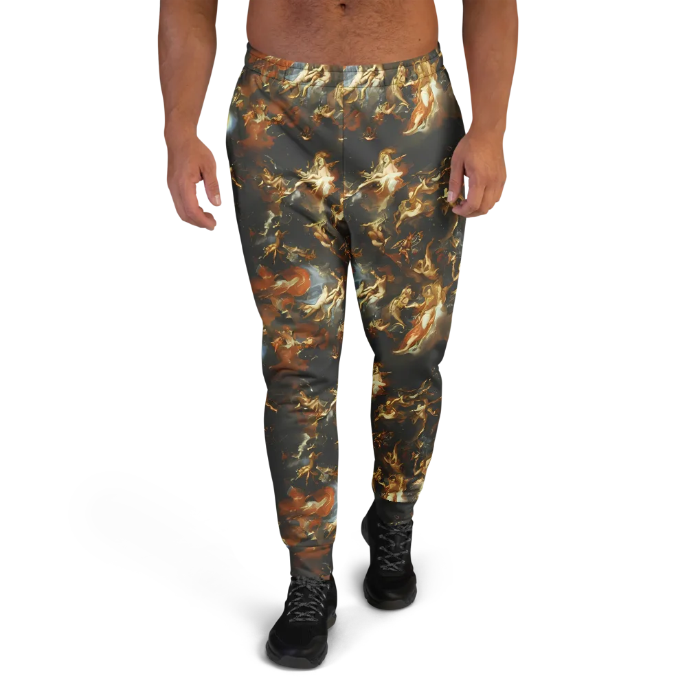 Van Dyck Vortex on Men's Joggers — Front