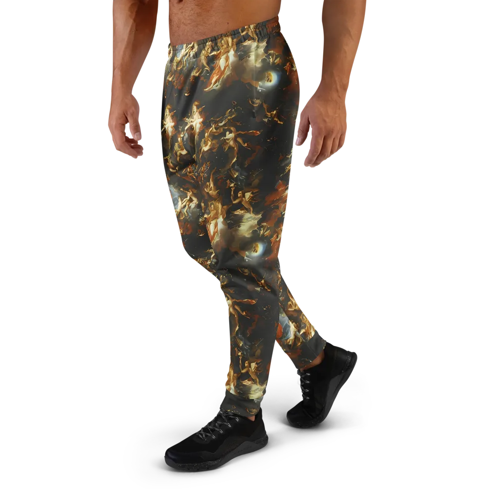 Van Dyck Vortex on Men's Joggers — Left