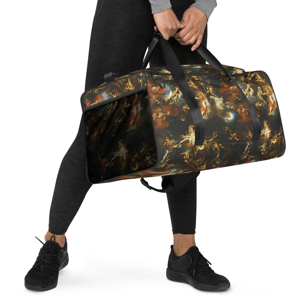 Van Dyck Vortex on Duffle Bag — Right Front