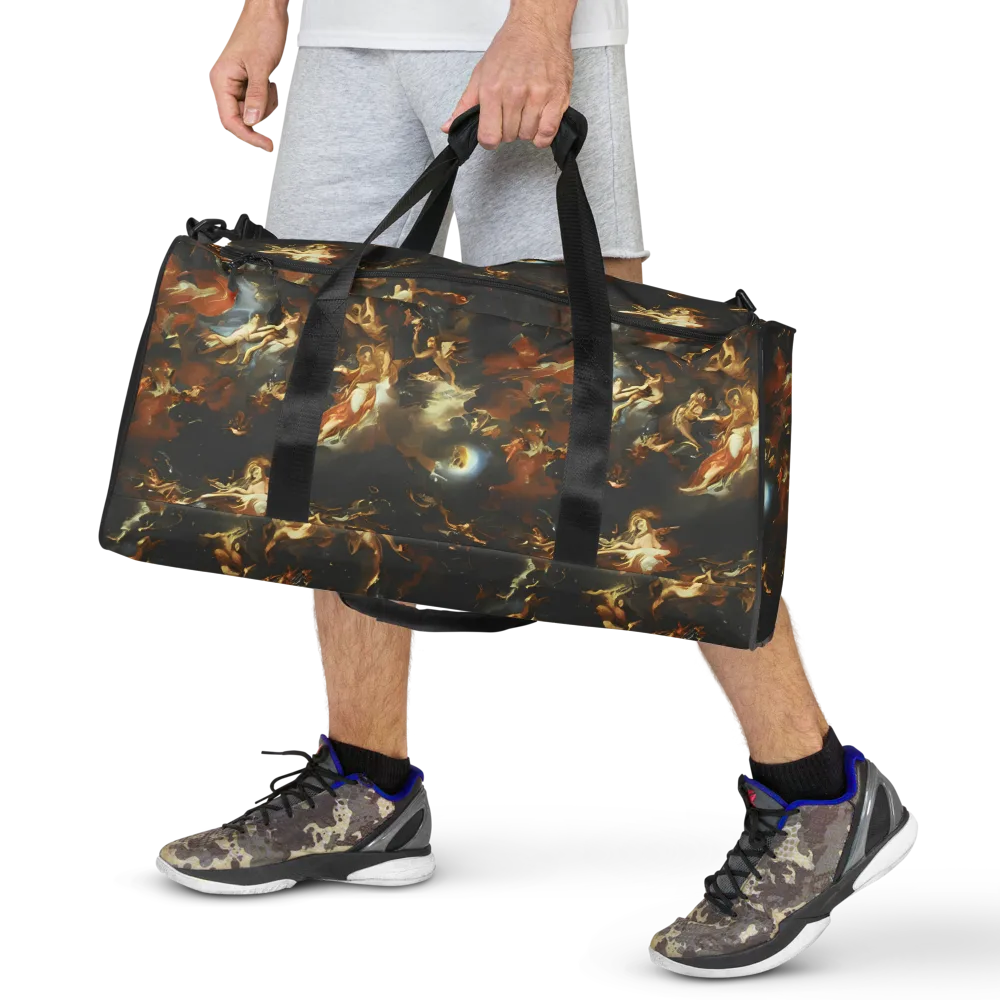 Van Dyck Vortex on Duffle Bag — Front