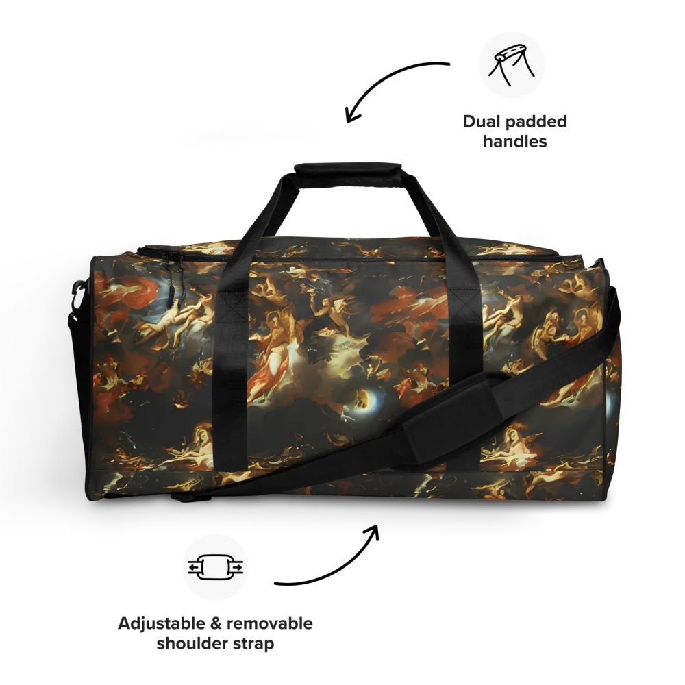 Van Dyck Vortex on Duffle Bag — Front