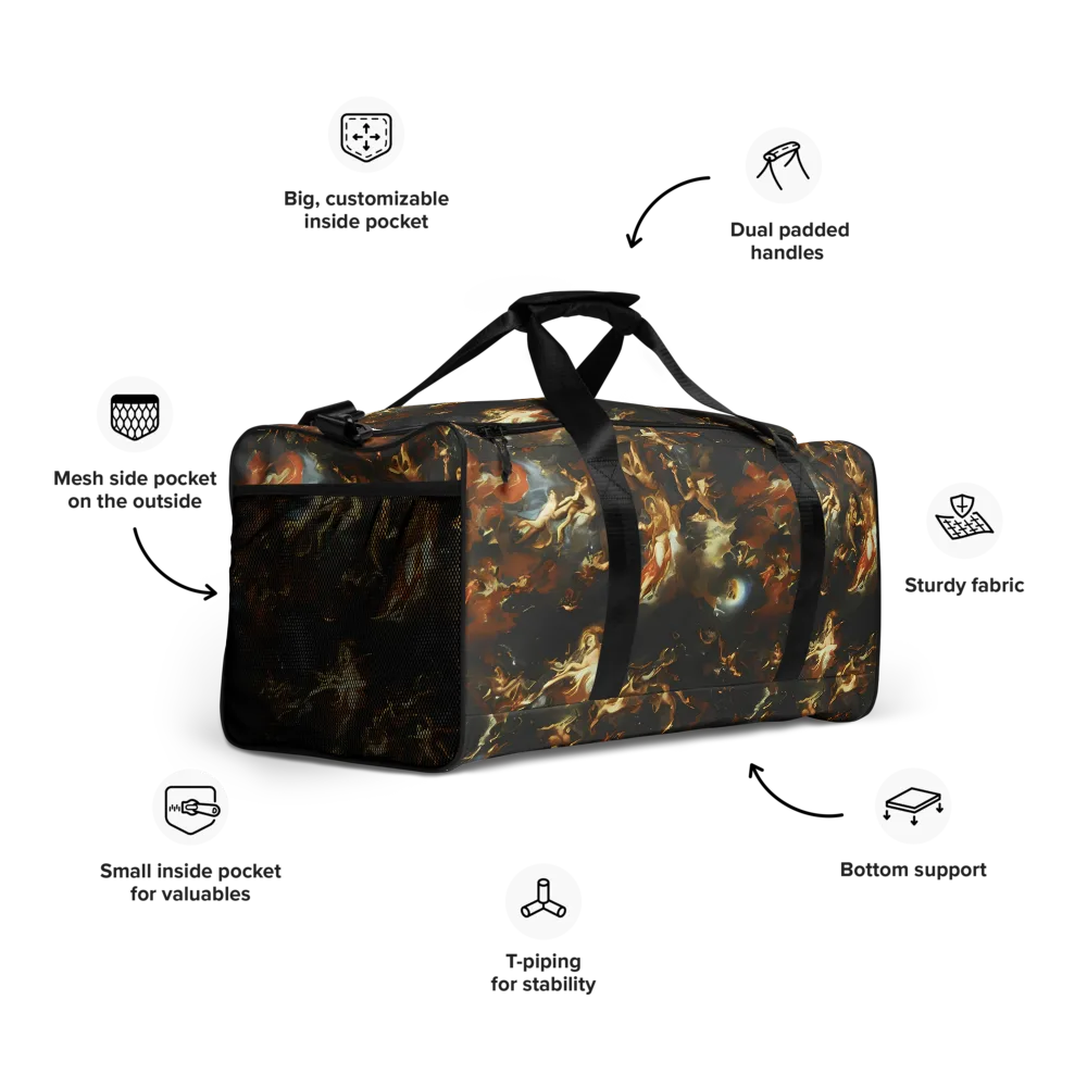 Van Dyck Vortex on Duffle Bag — Right Front