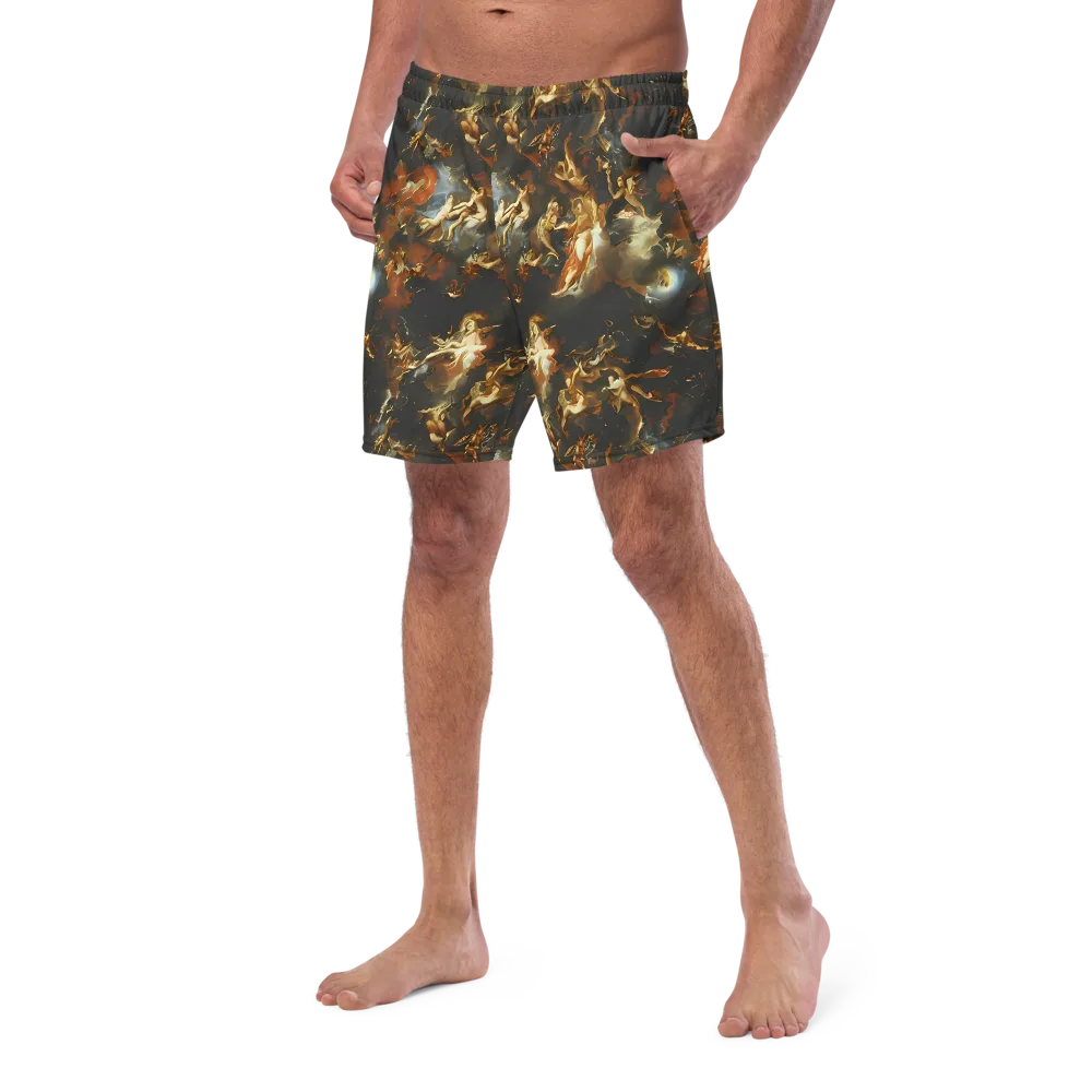 Van Dyck Vortex on Swim Trunks — Left Front