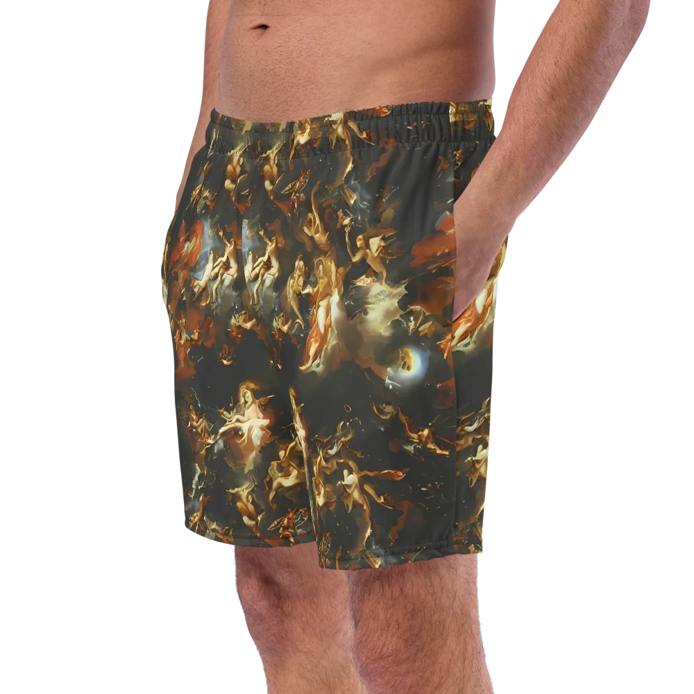 Van Dyck Vortex on Swim Trunks — Left Front