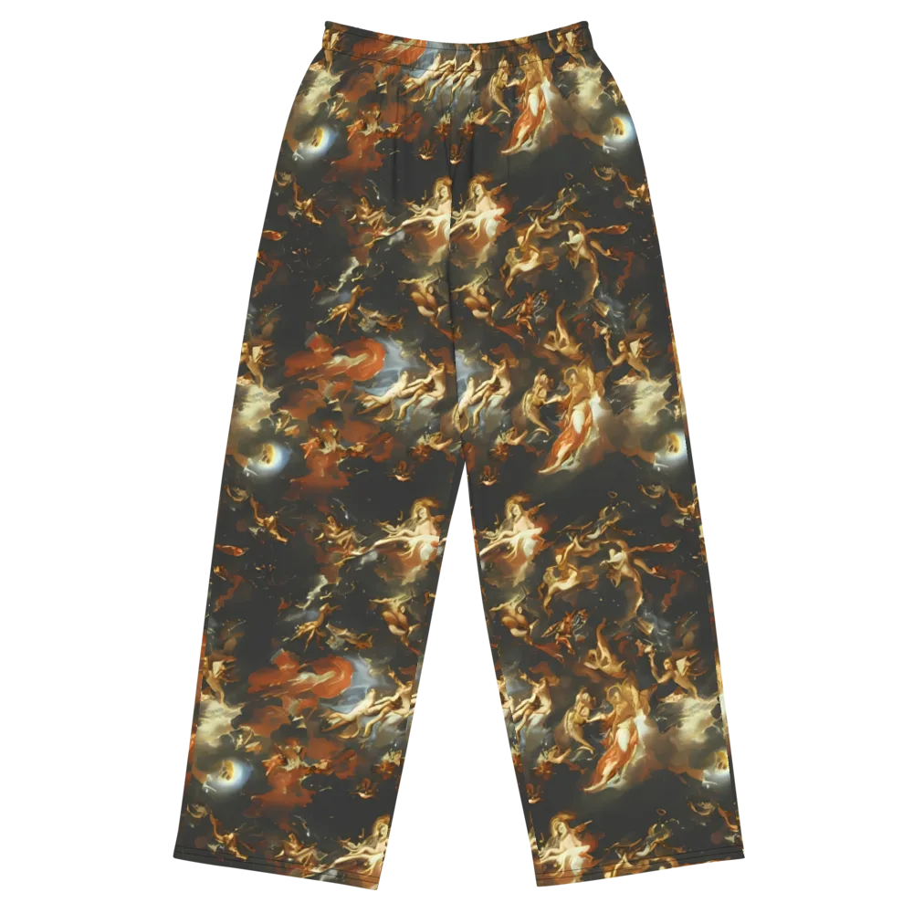 Van Dyck Vortex on Wide-Leg Pants — Front