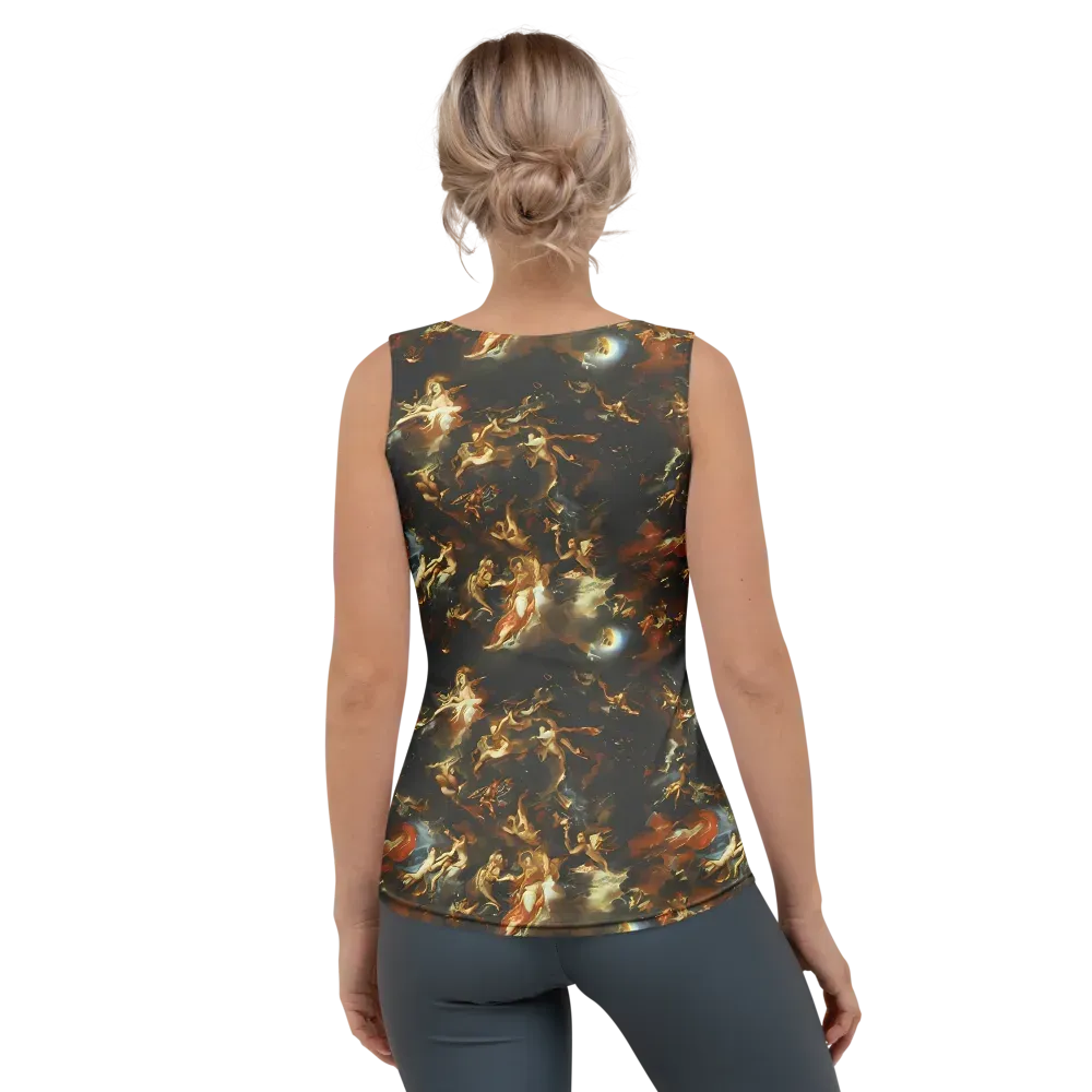 Van Dyck Vortex on Women's Tank Top — Back