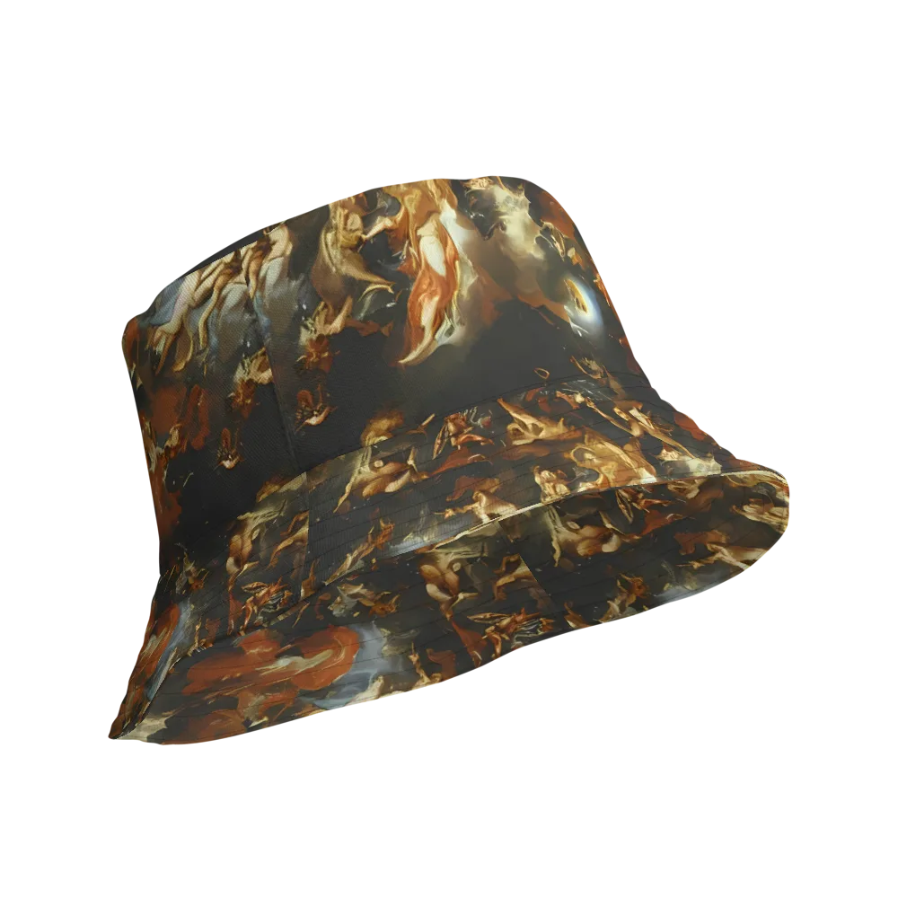 Van Dyck Vortex on Reversible Bucket Hat — Product details Outside