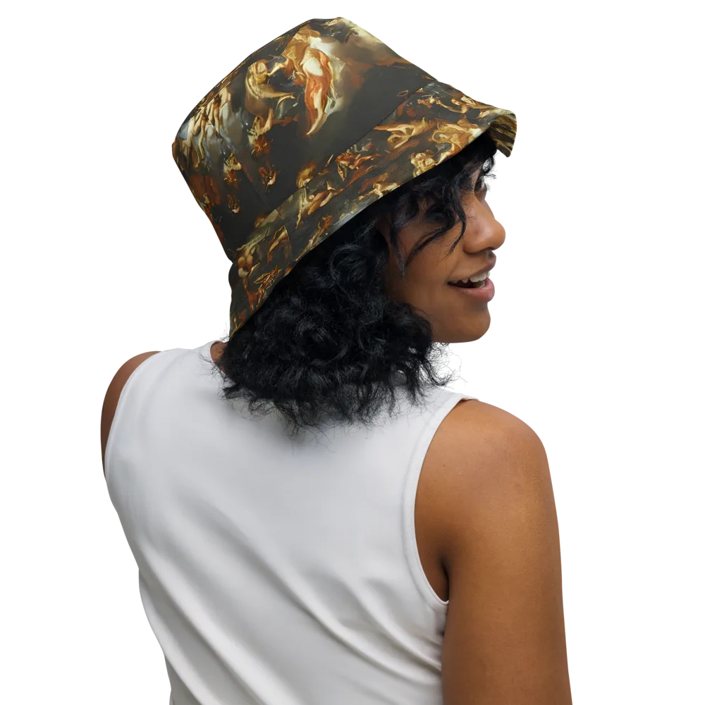 Van Dyck Vortex on Reversible Bucket Hat — Right Outside