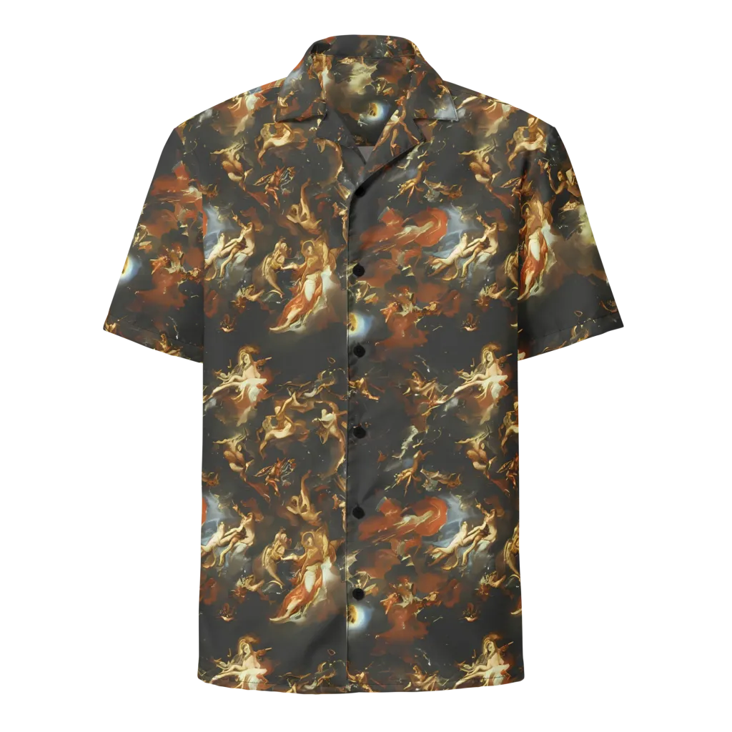 Van Dyck Vortex on Button Shirt — Front