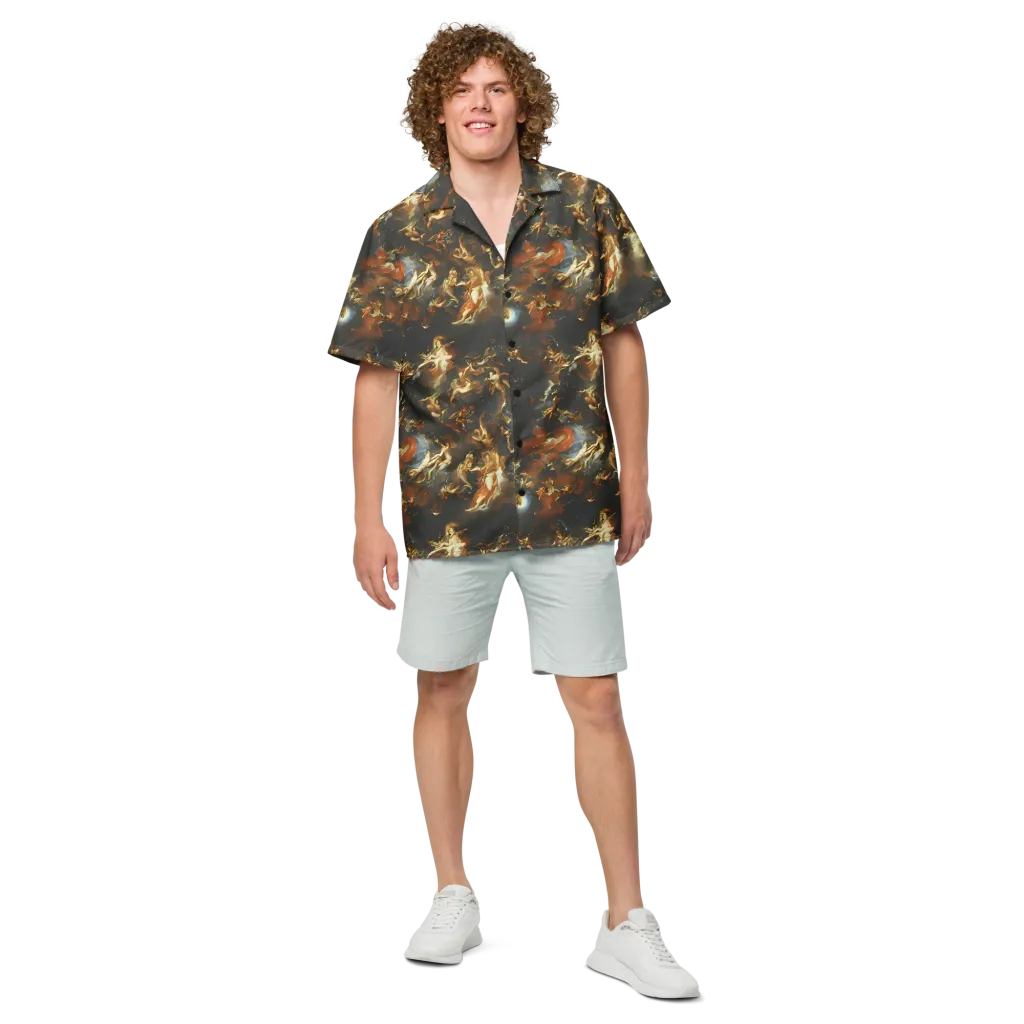 Van Dyck Vortex on Button Shirt — Front