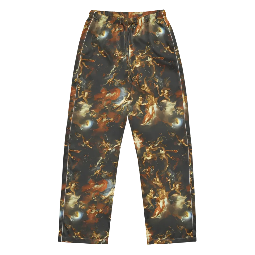 Van Dyck Vortex on Women's Pajama Pants — Front