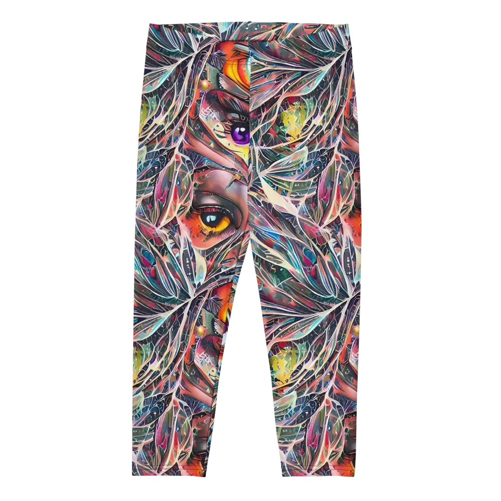 Sandra Chevrier on Capri Leggings — Front