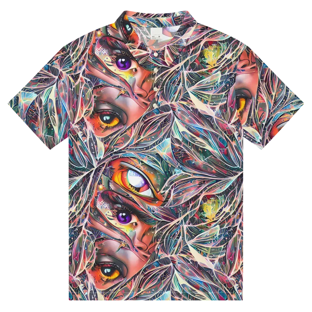 Sandra Chevrier on Men's Slim Fit Polo Shirt — Front