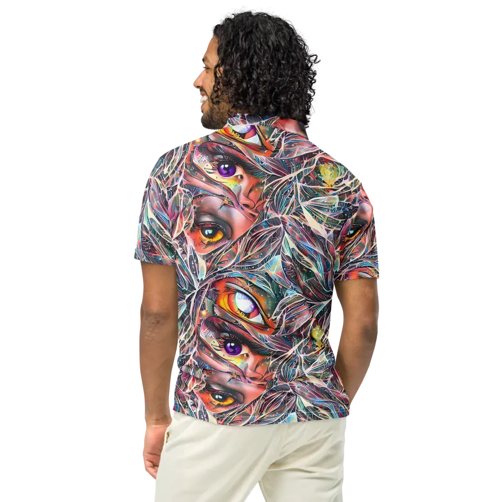 Sandra Chevrier on Men's Slim Fit Polo Shirt — Back