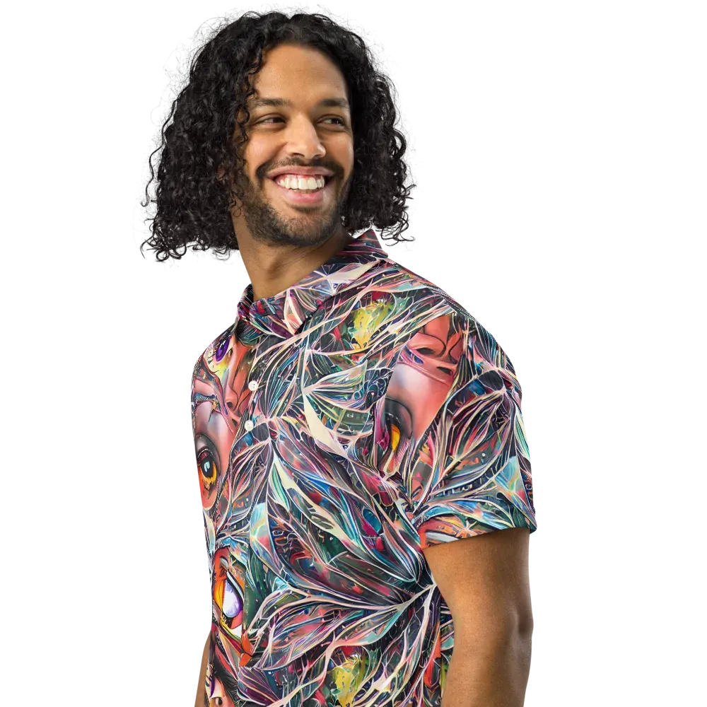Sandra Chevrier on Men's Slim Fit Polo Shirt — Left Front