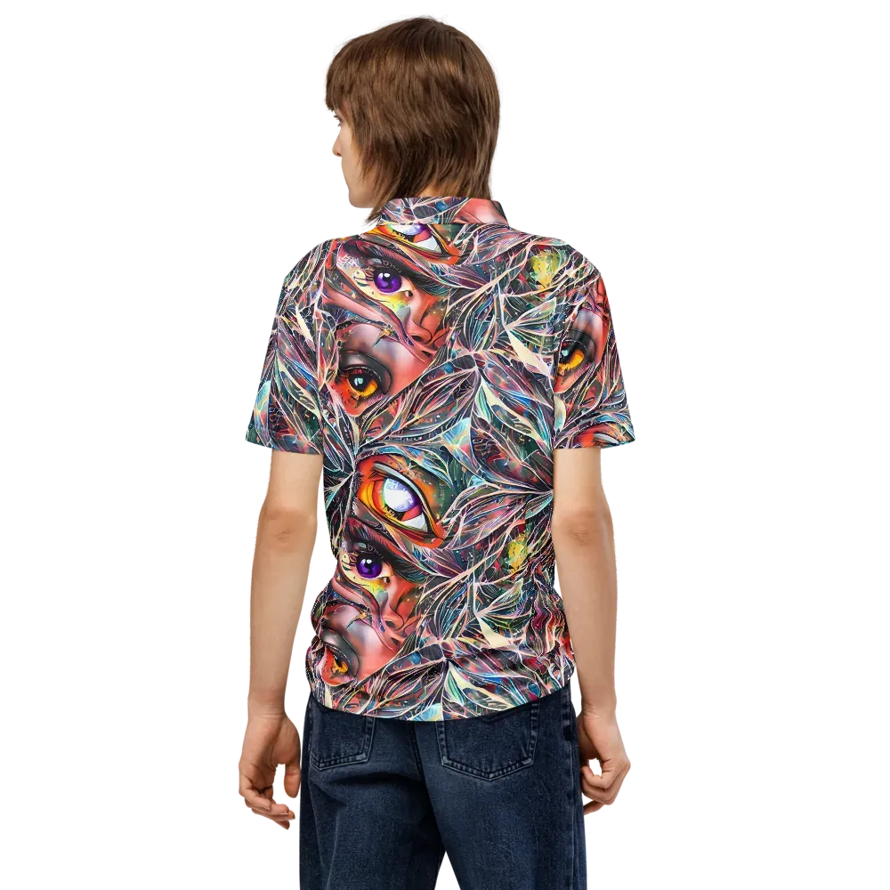 Sandra Chevrier on Men's Slim Fit Polo Shirt — Back
