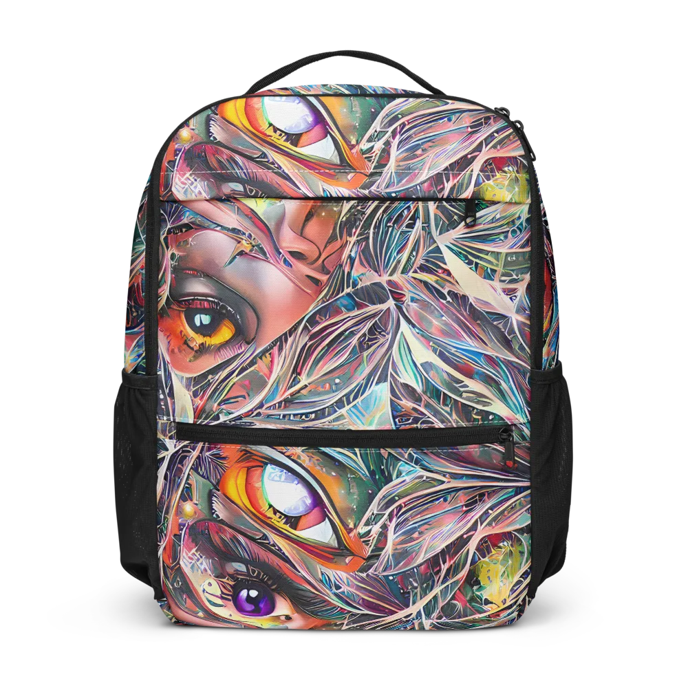 Sandra Chevrier on Utility Backpack — Front