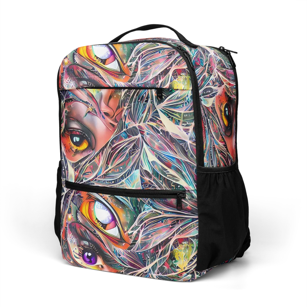 Sandra Chevrier on Utility Backpack — Left Front