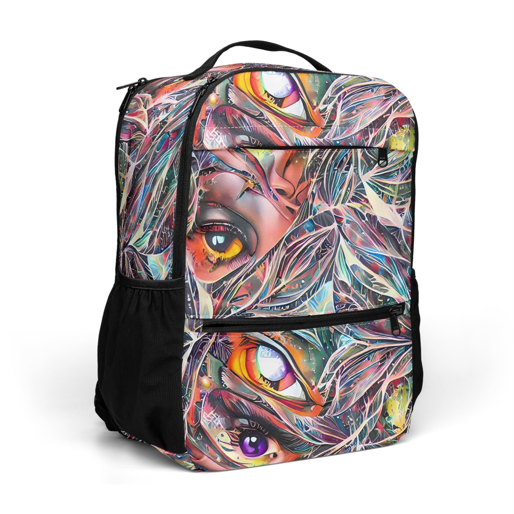 Sandra Chevrier on Utility Backpack — Right Front