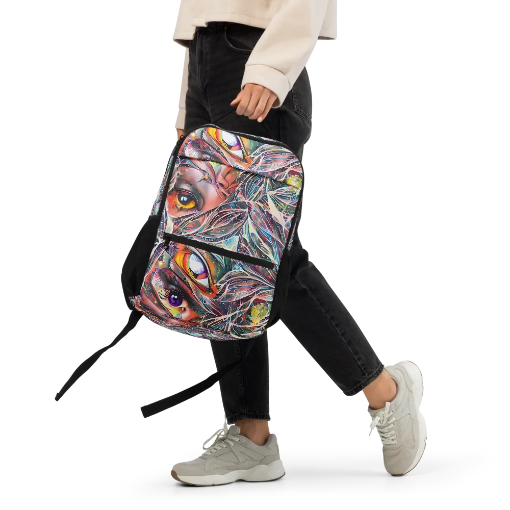 Sandra Chevrier on Utility Backpack — Front