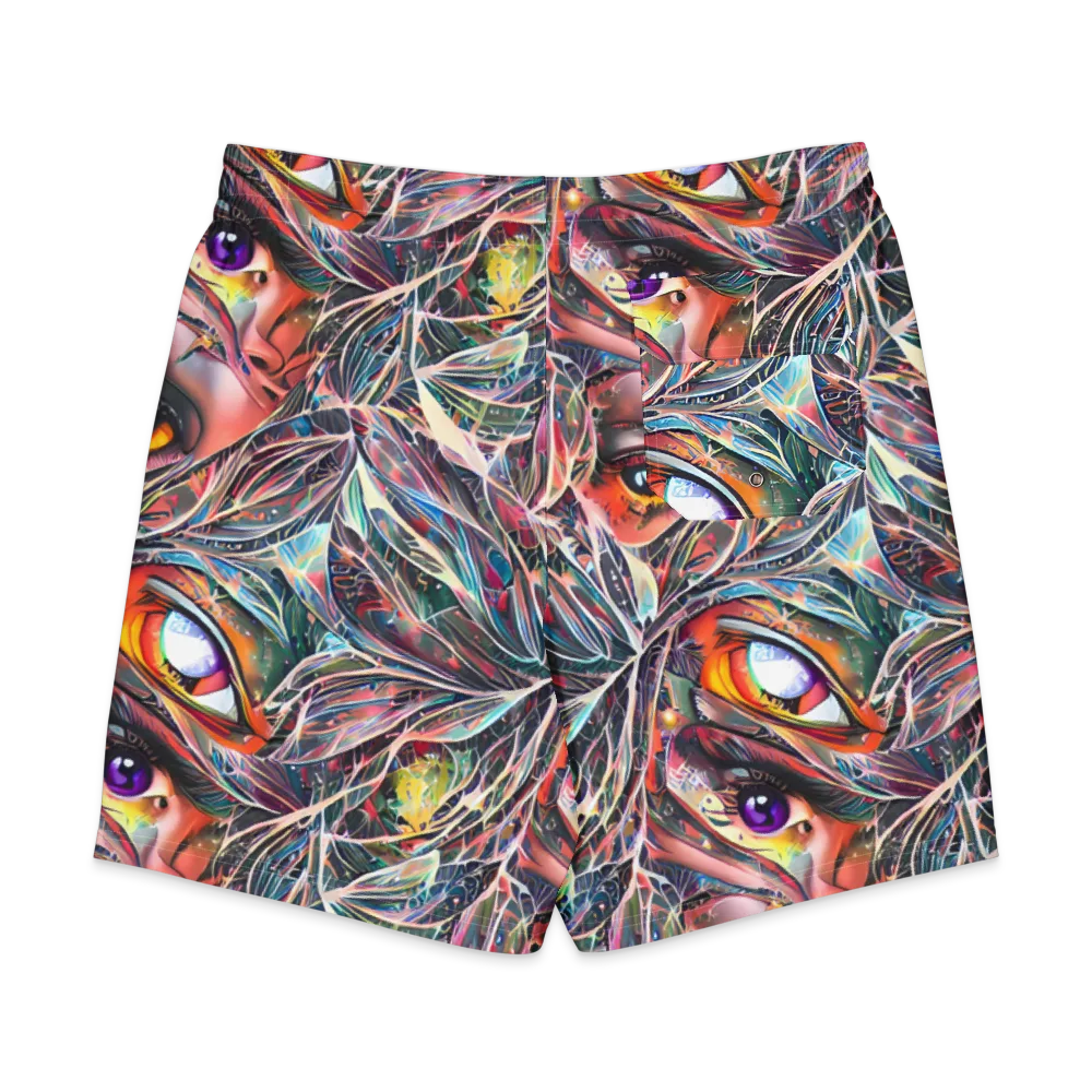 Sandra Chevrier on Men's Board Shorts — Back