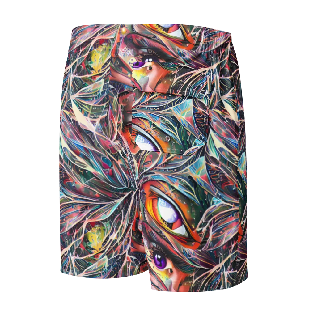 Sandra Chevrier on Men's Board Shorts — Back