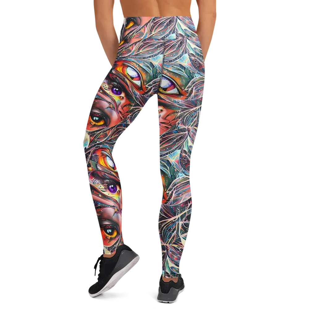 Sandra Chevrier on Yoga Leggings — Back