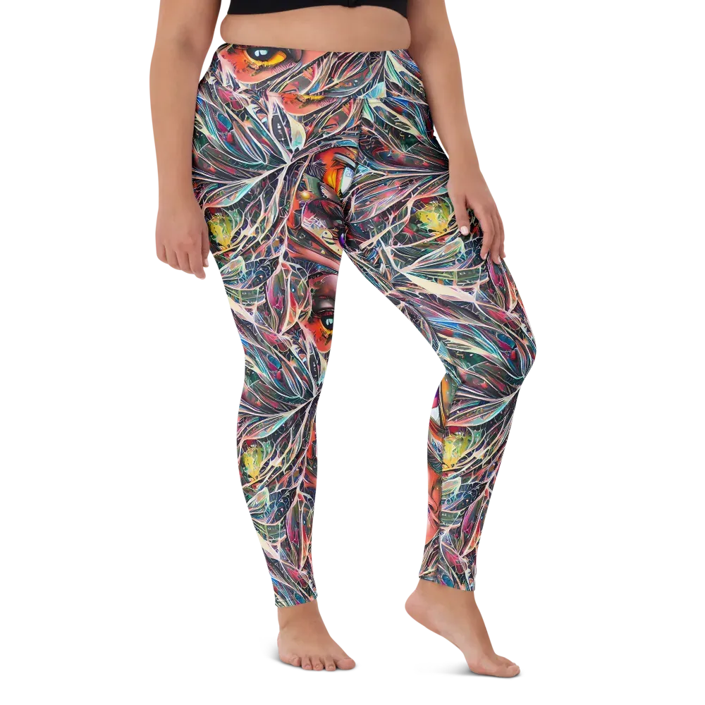 Sandra Chevrier on Yoga Leggings — Front