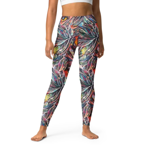 Sandra Chevrier on a Yoga Leggings