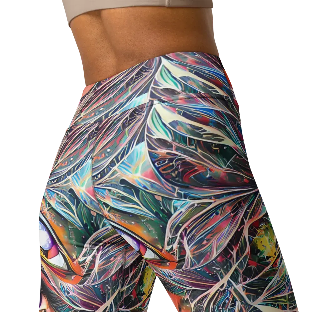 Sandra Chevrier on Yoga Leggings — Back
