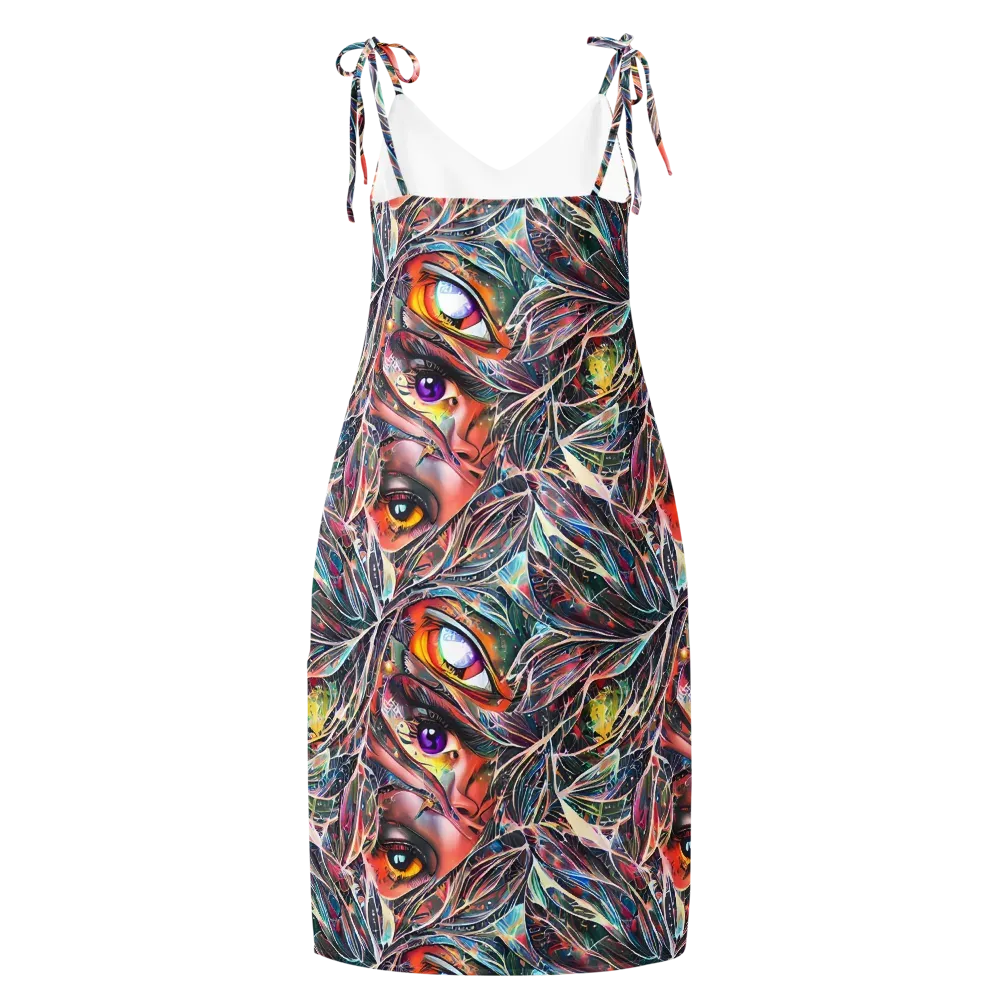 Sandra Chevrier on Slip Dress — Back