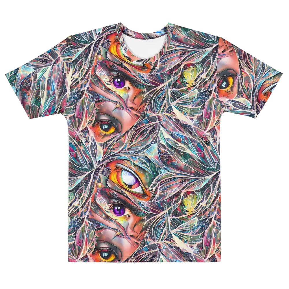 Sandra Chevrier on Men's Cotton Crew Neck T-Shirt — Front