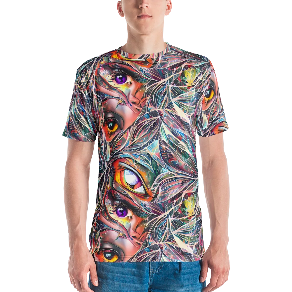 Sandra Chevrier on Men's Crew Neck T-Shirt — Front