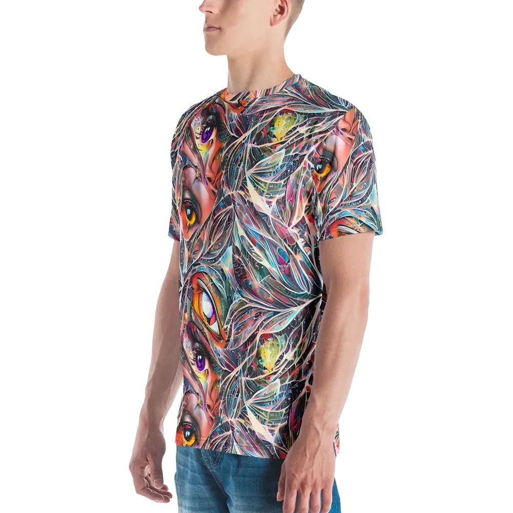 Sandra Chevrier on Men's Crew Neck T-Shirt — Left