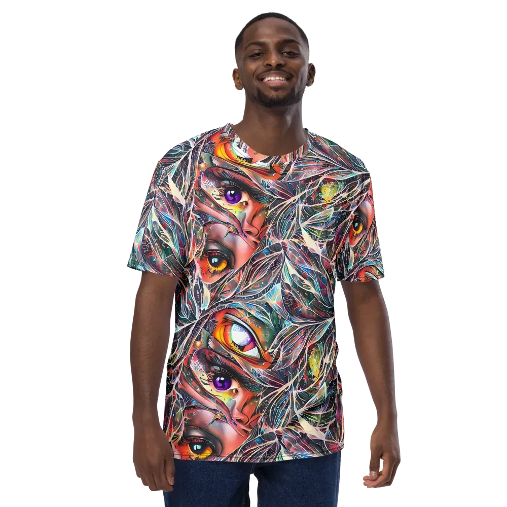 Sandra Chevrier on Men's Crew Neck T-Shirt — Front