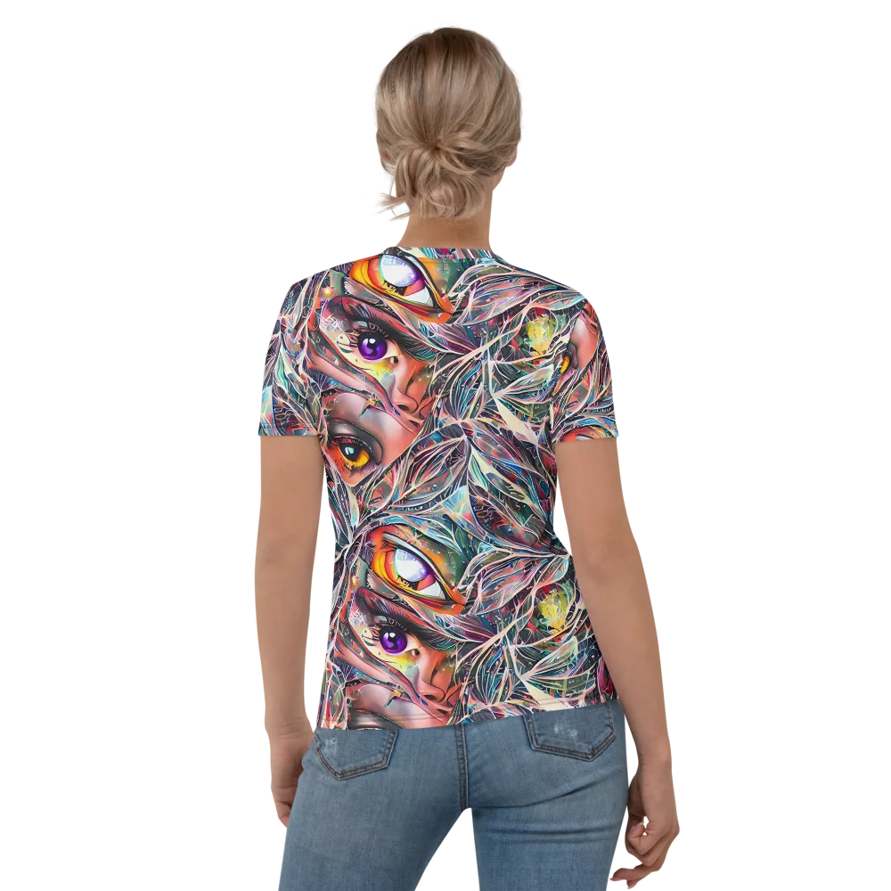 Sandra Chevrier on Women's Crew Neck T-Shirt — Back