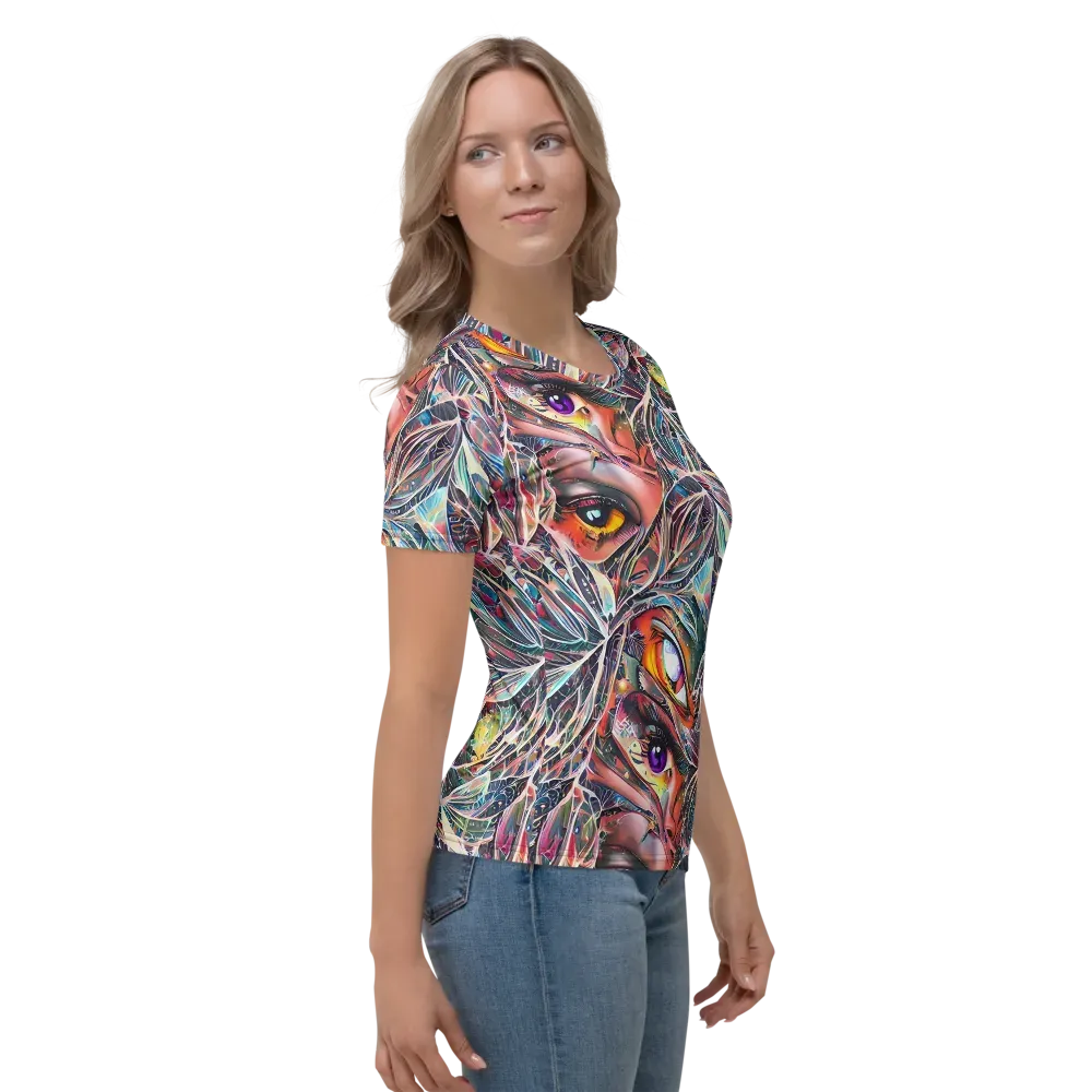 Sandra Chevrier on Women's Crew Neck T-Shirt — Right